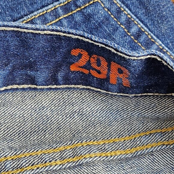 J Crew Jeans Womens 29 Blue Hipslung Dark Wash Crop Capri Denim Low Rise - Picture 10 of 13